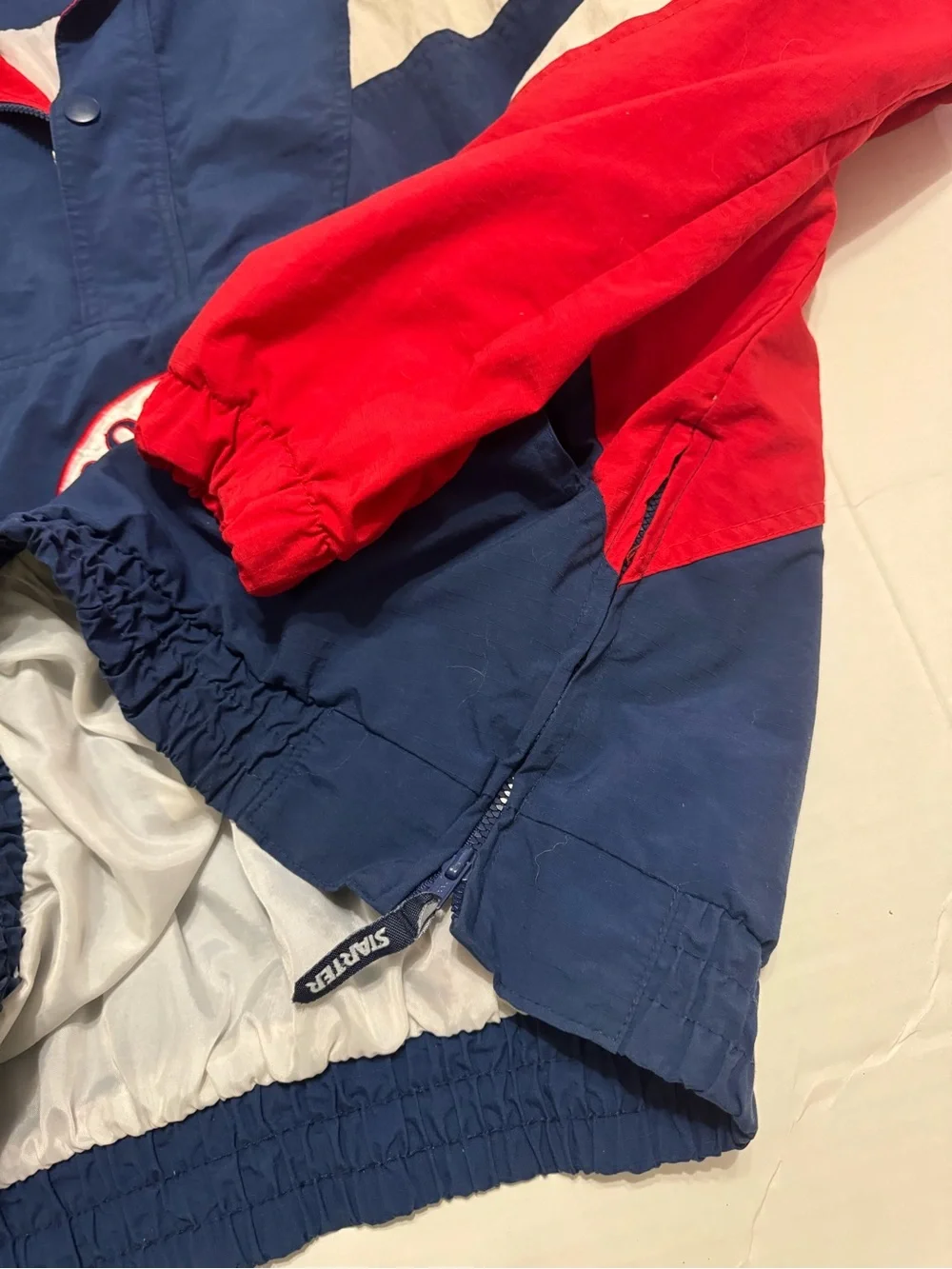 Vintage Starter Boston Red Sox MLB Pullover Windbreaker Jacket XL